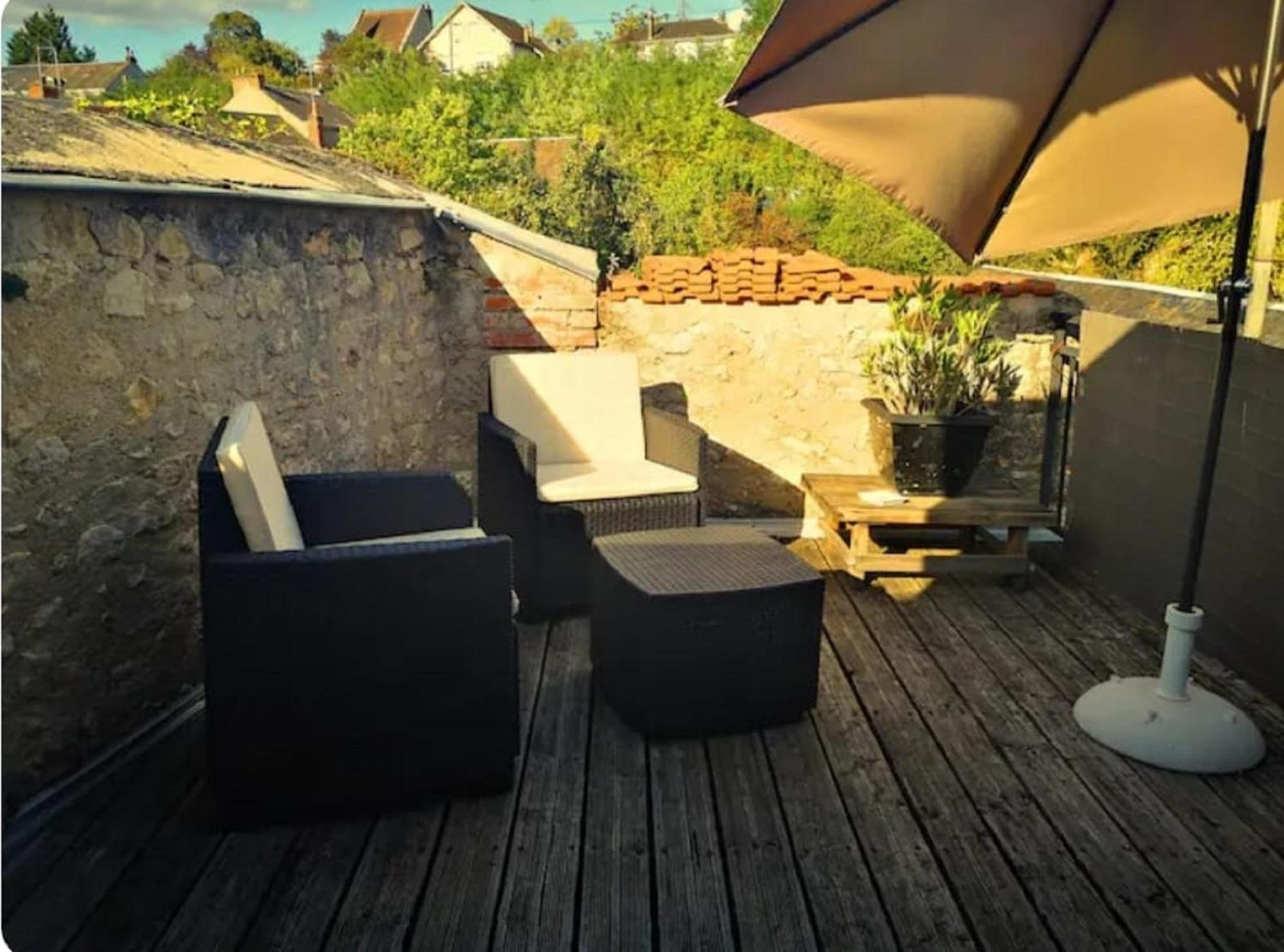 Chambres Avec Salle De Bains Et Cuisine En Centre Ville Argenton Sur Creuse Eksteriør bilde
