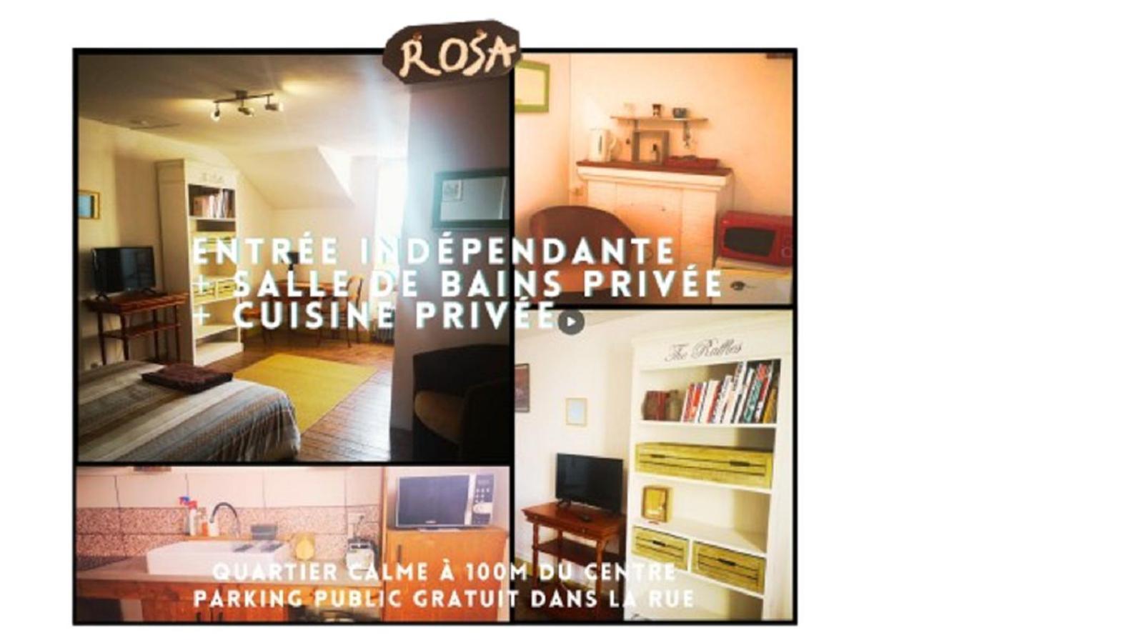 Chambres Avec Salle De Bains Et Cuisine En Centre Ville Argenton Sur Creuse Eksteriør bilde
